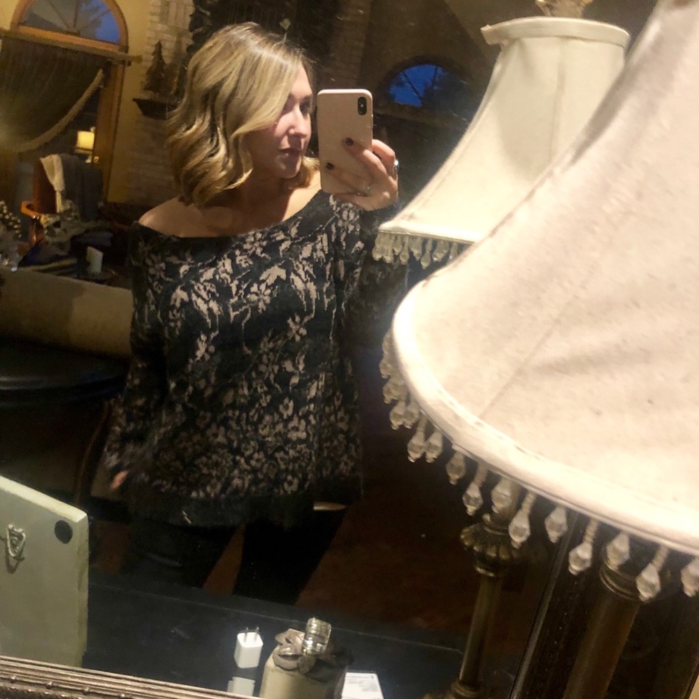 Free People oversized sweater